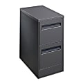 HON® 470 Series Vertical File, 2 Drawers, 29"H x 15"W x 26 1/2"D, Raw Metal 1 thumbnail image