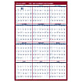 At-A-GLANCE® Vertical Reversible Erasable Academic/Regular Year Wall Calendar, 36” x 24”, July 2022 To June 2023, PM210S28