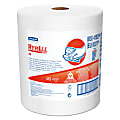 Wypall PowerClean X80 Heavy Duty Cloths - For Industry, Manufacturing Facility - 12.20"x12.50"- Absorbent, Durable, Strong, Reusable, Reinforced 1 thumbnail image