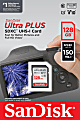 SanDisk Ultra® PLUS SDXC™ UHS-I card, 128GB