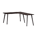 WorkPro Motiva 60"W Modern L-Shaped Office Desk With Metal Legs, Storm Gray, Installation Included 1 thumbnail image