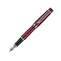 Pilot® Stargazer Fountain Pen With 14K Gold Nib, Medium Point, Ruby Red Barrel, Black Ink 1 thumbnail image