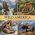 2024 Willow Creek Press Animals Monthly Wall Calendar, 12" x 12", Wild America, January To December