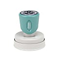 Custom ECO-GREEN Xstamper® Pre-Inked Round Stamp, N53, 52% Recycled, 1-9/16" Diameter Impression 1 thumbnail image