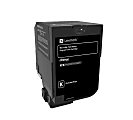 Lexmark™ 74C1HK0 Black High Yield Return Program Toner Cartridge 1 thumbnail image