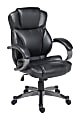 Z-Line Designs Bonded Leather Executive Chair, Black