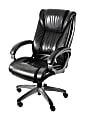Z-Line Designs Bonded Leather Chair, Black