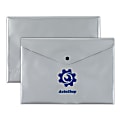 Custom 1-Color Snap Closure Poly Open Side Envelope/Document Holders, Assorted Colors, 13" X 9-1/4", Box Of 60 1 thumbnail image