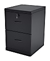 Z-Line Designs 16-3/4"D Vertical 2-Drawer File Cabinet, Black 1 thumbnail image