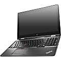 Lenovo ThinkPad Yoga 15 20DQ001JUS 15.6" Touchscreen LCD 2 in 1 Ultrabook - Intel Core i5 i5-5200U Dual-core (2 Core) 2.20 GHz - 4 GB DDR3L SDRAM - 500 GB HDD - 16 GB SSD - Windows 8.1 Pro 64-bit - 1920 x 1080 - In-plane Switching (IPS) Technology - Convertible - Graphite Black 1 thumbnail image