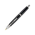 Pilot® Vanishing Point Raden Fountain Pen With 18K Gold Nib, Fine Point, Galaxy Barrel, Black Ink