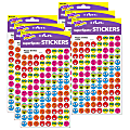 Trend SuperSpots Stickers, Happy Smiles, 800 Stickers Per Pack, Set Of 6 Packs 1 thumbnail image