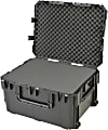 SKB Cases iSeries Pro Audio Utility Case With Cubed Foam, Oversized Handles And Wide-Set Double Wheels, 29"H x 22"W x 16"D, Black