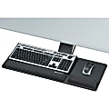 Fellowes® Designer Suites™ Compact Keyboard Tray, Black 1 thumbnail image