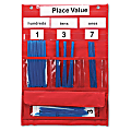 Learning Resources Pocket Chart, 17 3/4" x 13", Counting And Place Value, Grades 1 And Up 1 thumbnail image