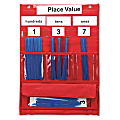 Learning Resources Pocket Chart, 17 3/4" x 13", Counting And Place Value, Grades 1 And Up