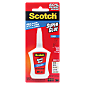 Scotch® Super Glue With Precision Applicator, 0.14 Oz, Clear