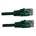 Professional Cable Cat.6 UTP Patch Network Cable - 50 ft Category 6 Network Cable for Network Device - First End: 1 x RJ-45 Network - Male - Second End: 1 x RJ-45 Network - Male - Patch Cable - Green 1 thumbnail image