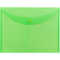 Smead Letter File Wallet - 8 1/2" x 11" - Green - 10 / Box 1 thumbnail image