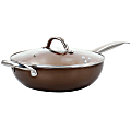 Gibson Home Copper Pan Cooking Excellence Aluminum Non-Stick Saute Pan, 3.5 Qt, Copper 1 thumbnail image