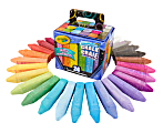 Crayola Glitter Chalk, Assorted Colors, Pack Of 24 Chalk Pieces