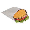 Bagcraft Foil Sandwich Bags, 6 1/2" x 6 3/4", Silver, Carton Of 1,000 Bags