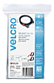 VELCRO® Brand ONE-WRAP® Thin Ties, 8" x 1/2", Assorted Colors, Pack Of 100 Ties