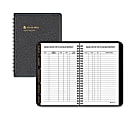 At-A-Glance Auto Record Book - Auto Record Book, 3-3/4x6-1/8", 112 Pages, Non Refillable, Black, 1/Each 1 thumbnail image