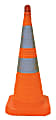 Medline Aervoe® Collapsible Safety Cone, 28", Orange