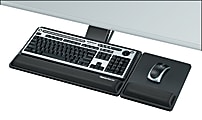 Fellowes® Designer Suites™ Premium Keyboard Tray, Black 1 thumbnail image