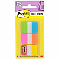 Post-it® 1" x 1 1/2" Durable Index Tabs, Assorted, 6 Tabs Per Pad, Pack Of 6 Pads 1 thumbnail image