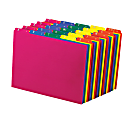 Pendaflex® Top-Tab A-Z File Guides, Polypropylene, Letter Size, 1/5-Cut Tab, Assorted Colors, Pack Of 25 1 thumbnail image