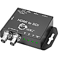 SIIG HDMI to 3G-SDI Converter - 3G-SDI/HD-SDI/SDI to HDMI video and audio converter