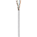 Intellinet Cat5e UTP Bulk Cable, Solid, 1,000', White
