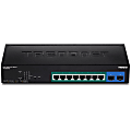 TRENDnet 10-Port Gigabit Web Smart PoE+ Switch 1 thumbnail image