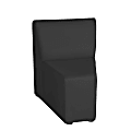 Marco Inner Wedge Chair, 29.5" x 24.5", Black