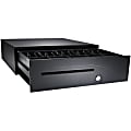 apg®Heavy- Duty Point of Sale Cash Drawer | Series 100 T320-BL1616-U6 - 5 Bill - 6 Coin - 2 Media Slot - Black 1 thumbnail image