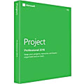 Microsoft Project Professional 2016 - Box pack - 1 PC - medialess - Win - English 1 thumbnail image