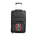 Denco Sports Luggage NCAA Expandable Rolling Carry-On, 20 1/2" x 12 1/2" x 8", Stanford Cardinal, Black
