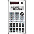 HP 10s+ Scientific Calculator - 240 Functions - Durable, Easy-to-read Display, Dual Power, Auto Power Off - 2 Line(s) - 10 Digits - Dot Matrix - Battery/Solar Powered - 5.8" x 3" x 0.6" - White 1 thumbnail image