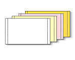 Paris Printworks Professional 4-Part Computer Multi-Use Printer & Copier Paper, 9 1/2" x 5 1/2", Case Of 1600 Sheets, White/Canary/Pink/Gold 1 thumbnail image