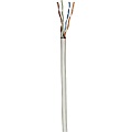 Intellinet Cat6 UTP Bulk Cable, Solid, 1,000', Gray