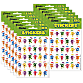 Eureka Theme Stickers, Pencil Smiley Faces, 120 Stickers Per Pack, Set Of 12 Packs 1 thumbnail image