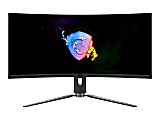 MSI Optix MPG ARTYMIS 343CQR 34 Inch Ultrawide 4K 1000R Curved Display Monitor with HDR400 21:9 - 34" Class - Vertical Alignment (VA) - 3440 x 1440 - 1.07 Billion Colors - FreeSync Premium - 550 Nit - 1 ms MPRT 1 thumbnail image