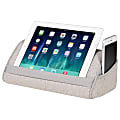 LapGear Heritage Tablet Pillow, 5.5"H x 12"W x 6.5"D, Gray Linen 1 thumbnail image