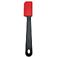 Starfrit® Small Silicone Spatula, 3” x 7/16” x 10-7/16”, Red/Gray 1 thumbnail image