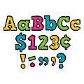 Teacher Created Resources Letters, Bold Block, 4", Chalkboard Brights, Assorted Colors, Pack Of 230 1 thumbnail image