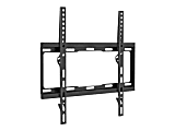 Manhattan TV & Monitor Mount, Wall, Fixed, 1 screen, Screen Sizes: 32-55", Black, VESA 200x200 to 400x400mm, Max 40kg, LFD, Lifetime Warranty - Bracket - for flat panel - heavy duty steel - screen size: 32"-55" - wall-mountable