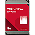 Western Digital Red Pro WD8003FFBX 8 TB Hard Drive - 3.5" Internal - SATA (SATA/600) - Conventional Magnetic Recording (CMR) Method - Storage System, Desktop PC Device Supported - 7200rpm - 5 Year Warranty