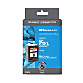 Office Depot® Brand Remanufactured High-Yield Black Ink Cartridge Replacement For HP 63XL